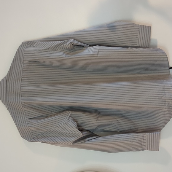 Boss Hugo Boss striped shirt Sz 16/L - Picture 5 of 6